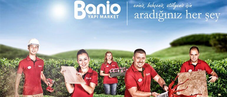 Banio Yapı Market çalışma saatleri